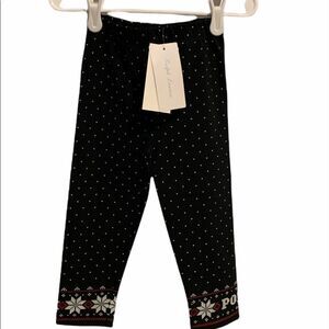 Polo Ralph Lauren Baby Girls Black Leggings NWT